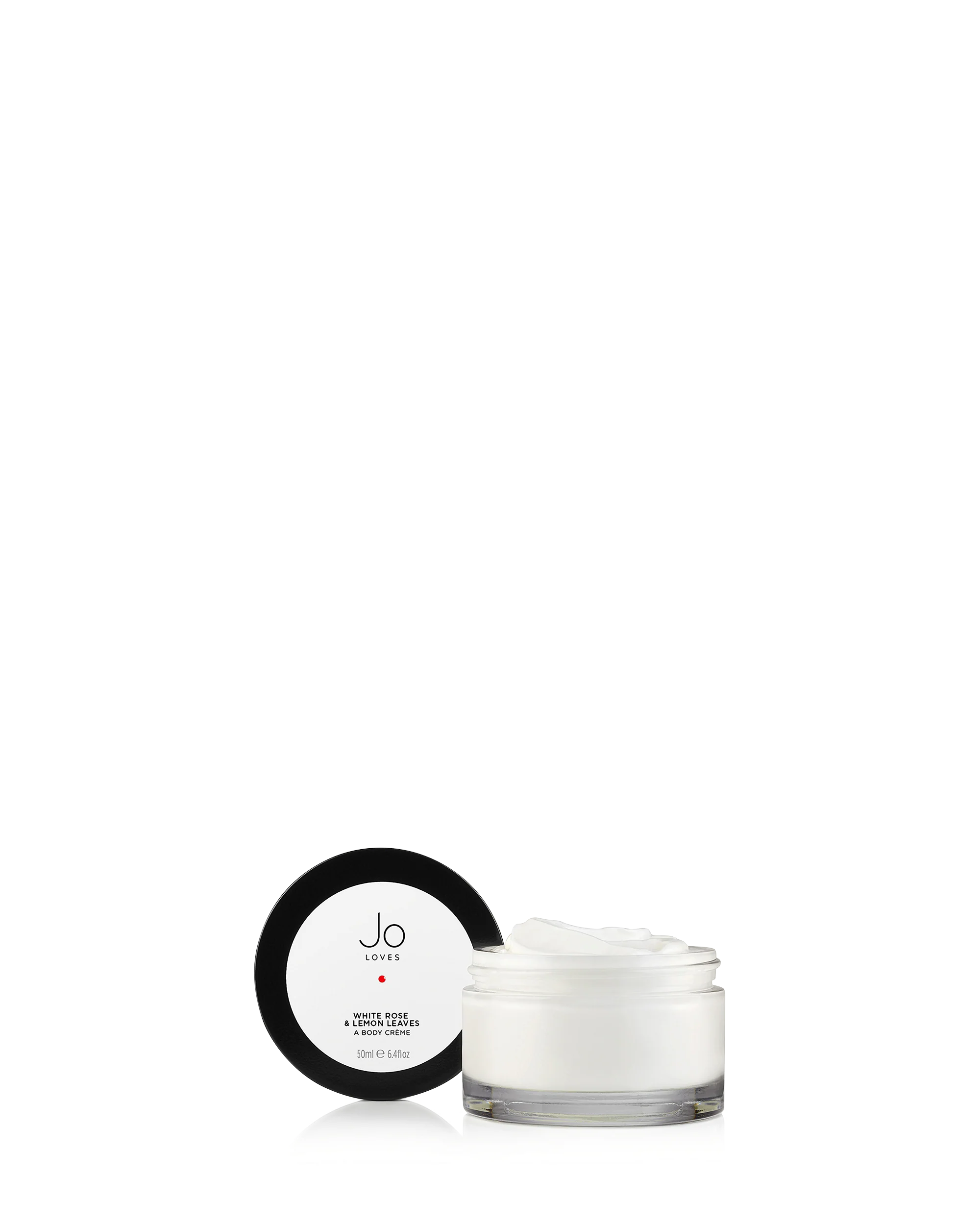 White Rose & Lemon Leaves Body Crème (50ml) - Image 2